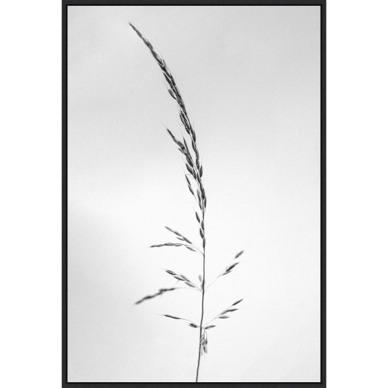 23" x 33" Amid The Flowers by Teis Albers Framed Canvas Wall Art Print - Amanti Art