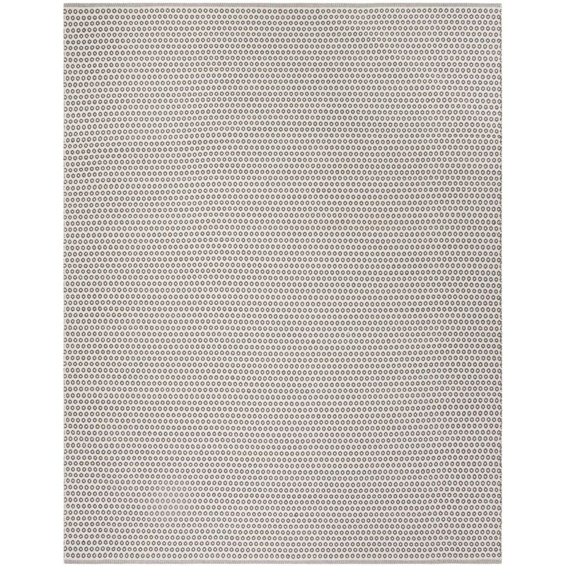 Montauk MTK616 Hand Woven Indoor Area Rug - Grey/Ivory - 8'x10' - Safavieh.