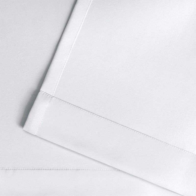 Exclusive Home Sateen Kids Twill Woven Room Darkening Blackout Grommet Top Curtain Panel Pair, 52"x96", Winter White