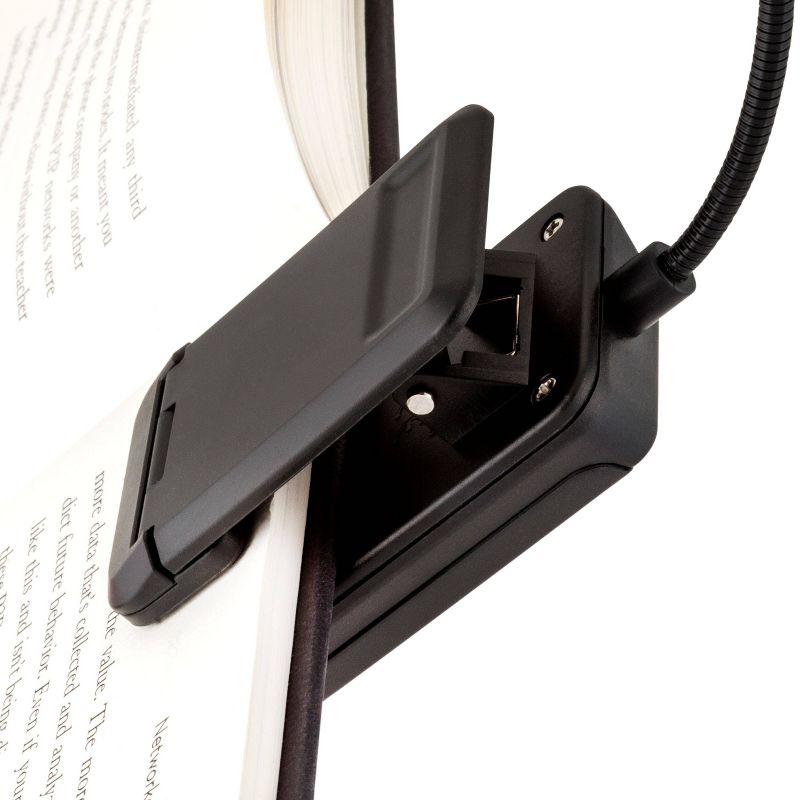 Quad Light 4 LED Reading Light - Black