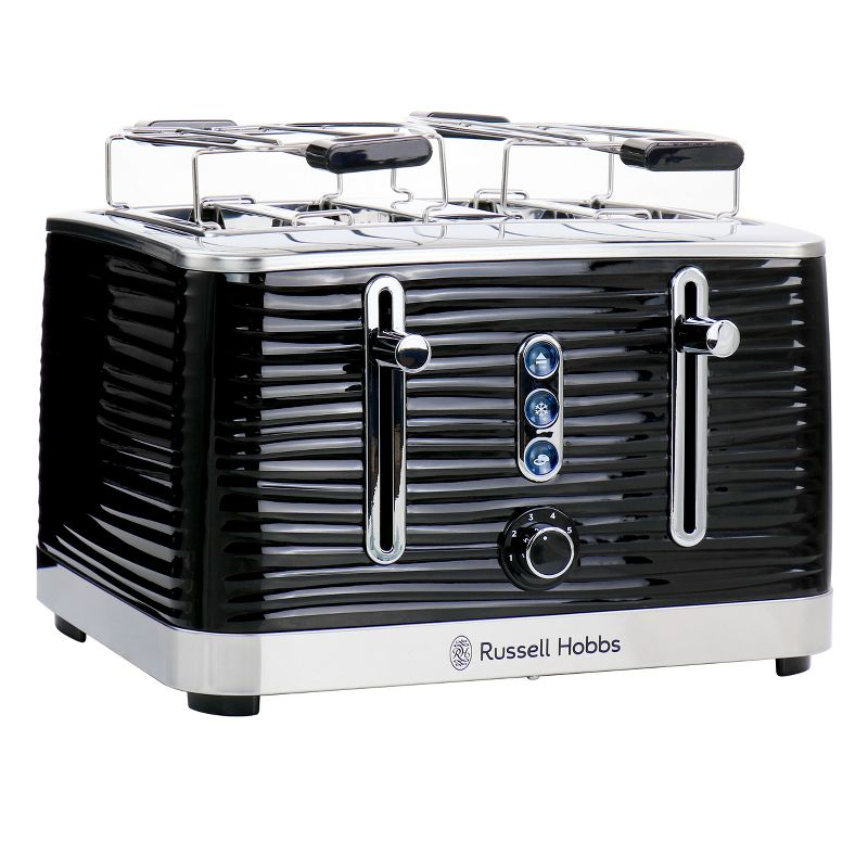 Russell Hobbs Retro Style 4 Slice Toaster in Black