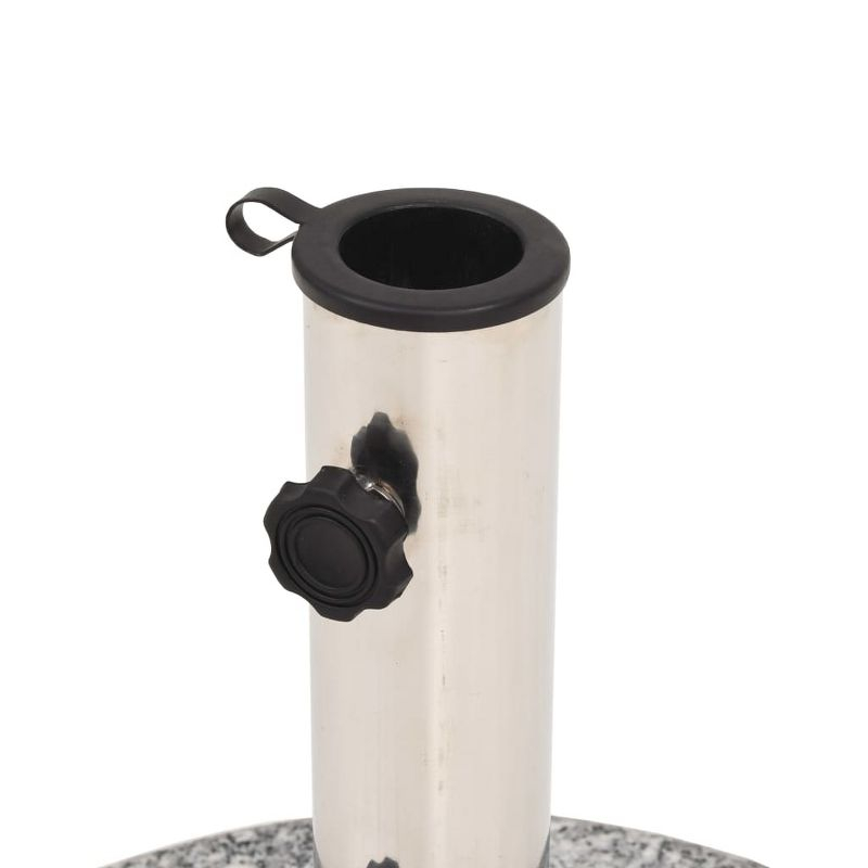 VidaXL Parasol Base Granite Round 44.1 lb