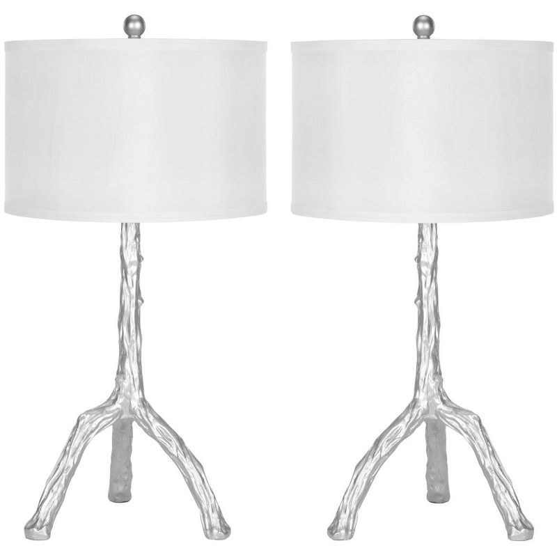 Branch Table Lamp (Set of 2) - Silver - Safavieh