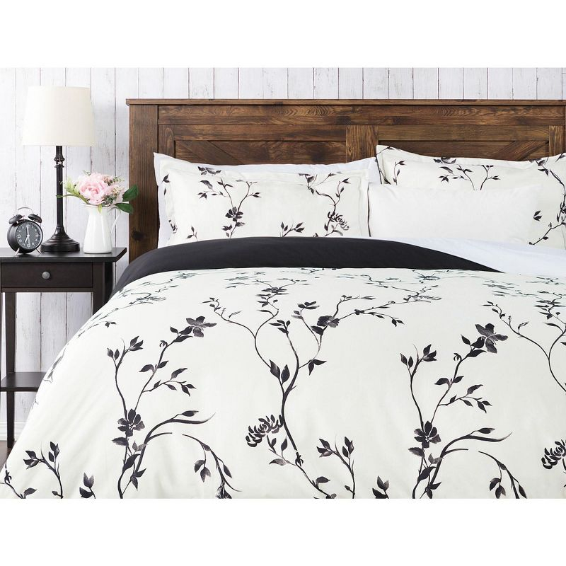 Chanasya Reversible Duvet Cover Set