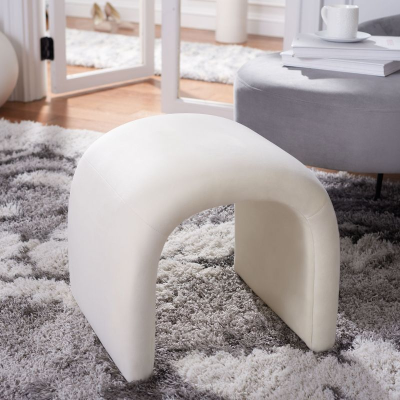 Kibo Ottoman - OTT1300 - Cream - Safavieh