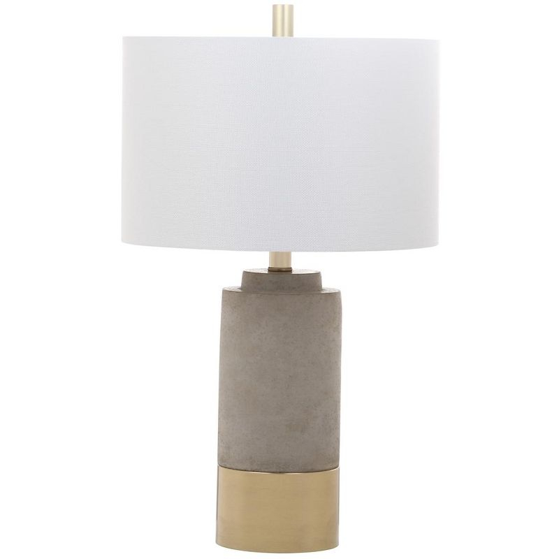 Brown Table Lamp (Set of 2) - 24 Inch Height - LIT4451 - Grey/Gold - Safavieh