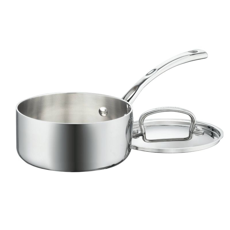 Cuisinart French Classic 13pc Stainless Steel Tri-Ply Cookware Set - FCT-13: Kitchen Pan Set, Gas & Electric Compatible