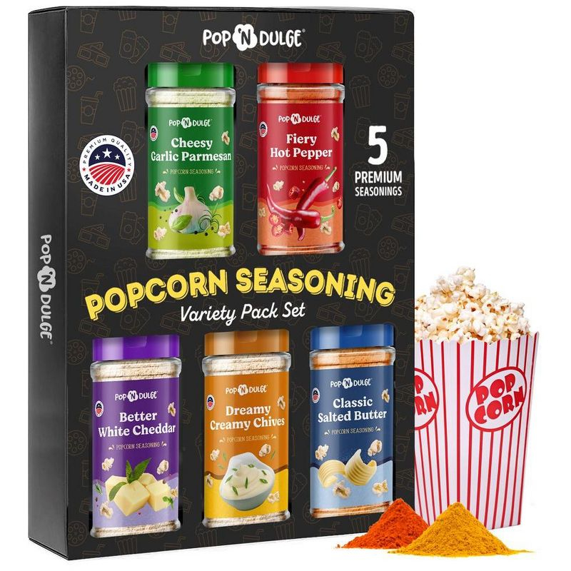Popcorn Seasonings Variety Pack Gift Set