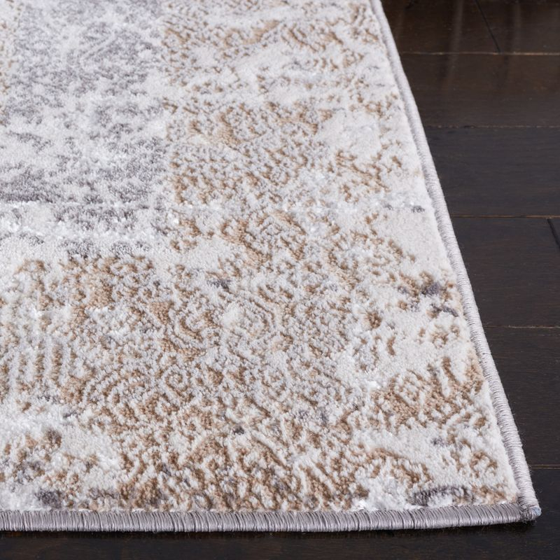 Amelia ALA271 Machine Made Indoor Area Rug - Beige/Gray - 8'x10' - Safavieh