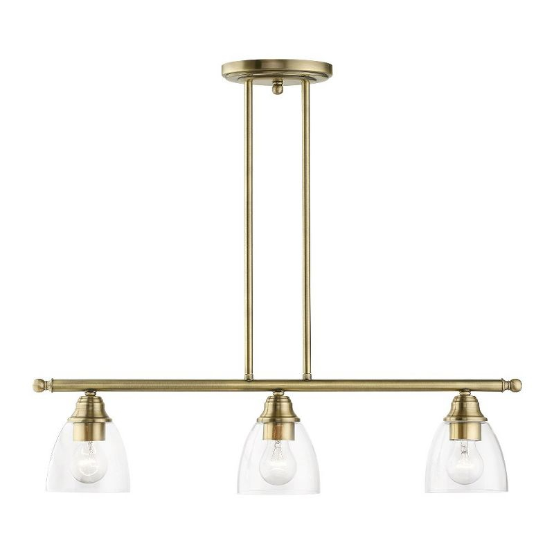 Livex Lighting Montgomery 3 - Light Chandelier in  Antique Brass