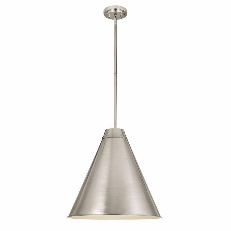 Z-Lite Eaton 1 - Light Pendant in  Brushed Nickel