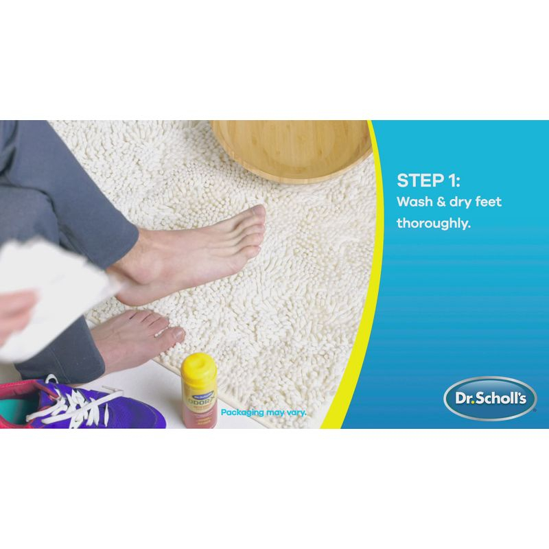 Dr. Scholl's Odor-X Athlete's Foot 24hr Medicated AF Spray Powder - 4.7oz