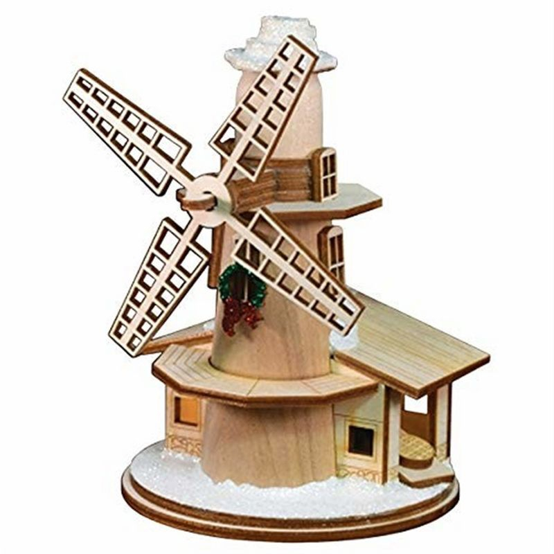 Old World Christmas Wooden Windmill Ornament