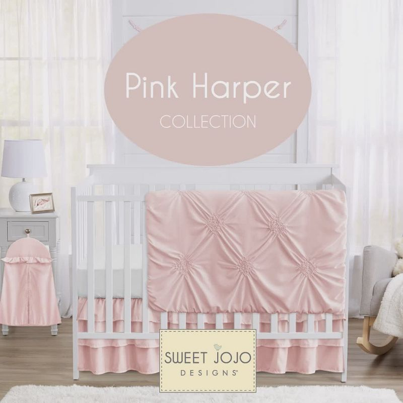 Sweet Jojo Designs Window Valance Treatment 54in. Harper Pink