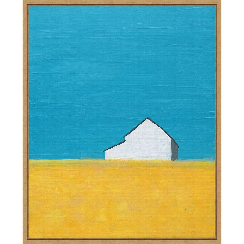 Amanti Art Its a Barn by Jan Weiss Canvas Wall Art Print Framed 16 x 20-in.