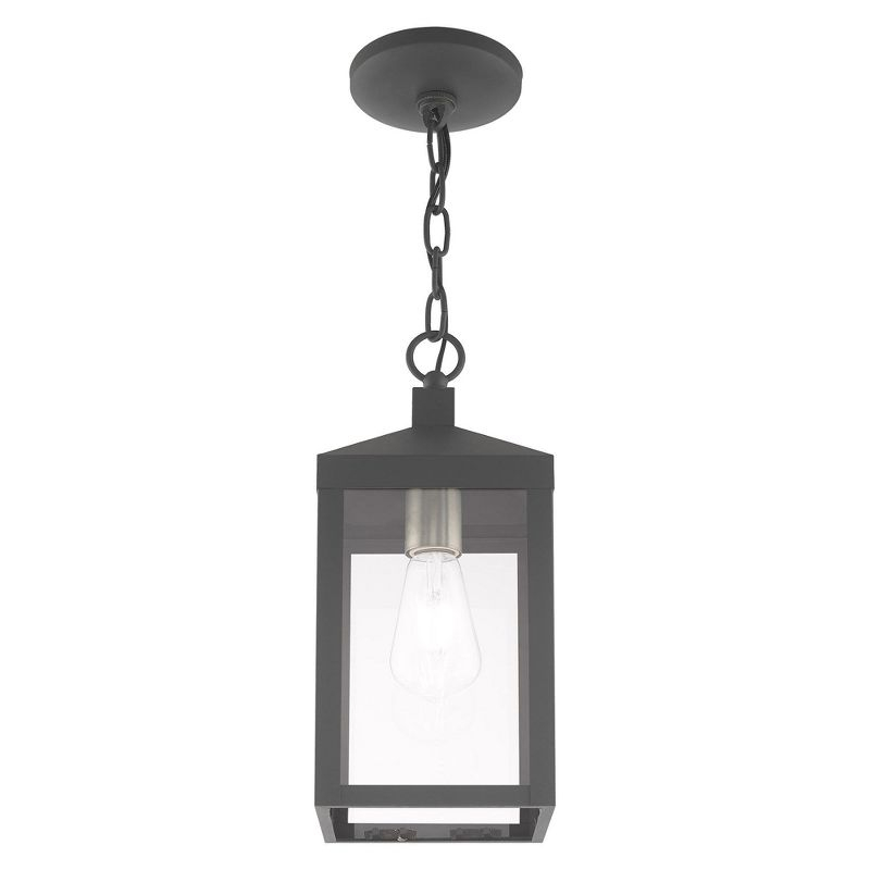 Livex Lighting Nyack 1 - Light Pendant in  Scandinavian Gray