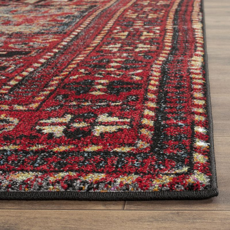 Vintage Hamadan VTH213 Power Loomed Indoor Runner Rug - Red/Multi - 2'3"x18' - Safavieh.