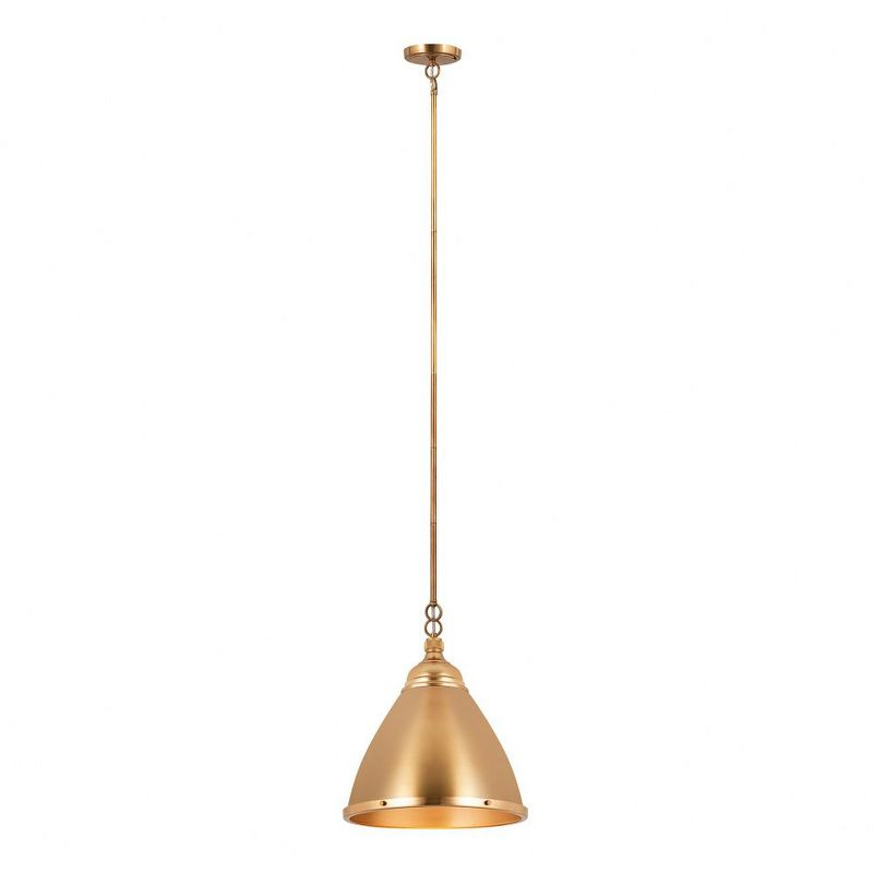 Elk Home Katelyn 1 - Light Pendant in  Satin Brass