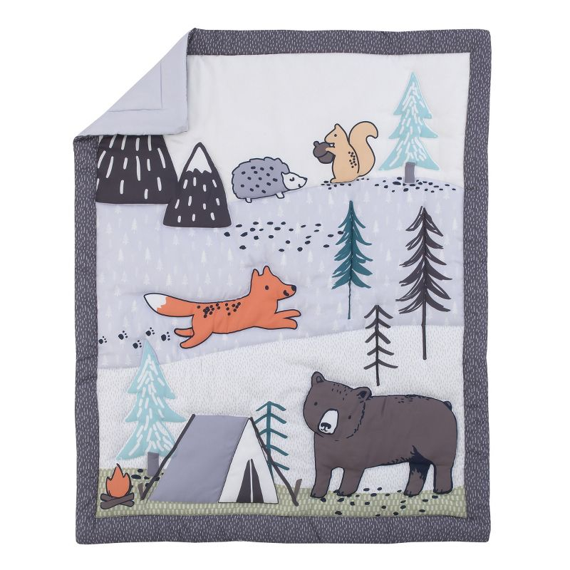 Carter's Woodland Friends 3 Piece Nursery Crib Bedding Set