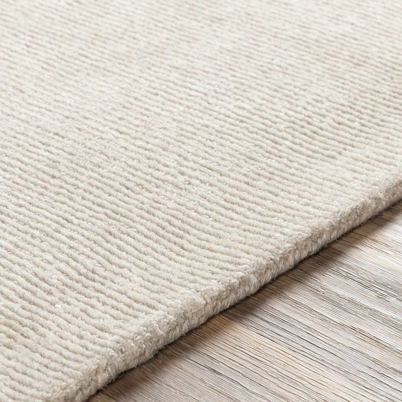 Hauteloom Rectangle Area Rug  Off-White