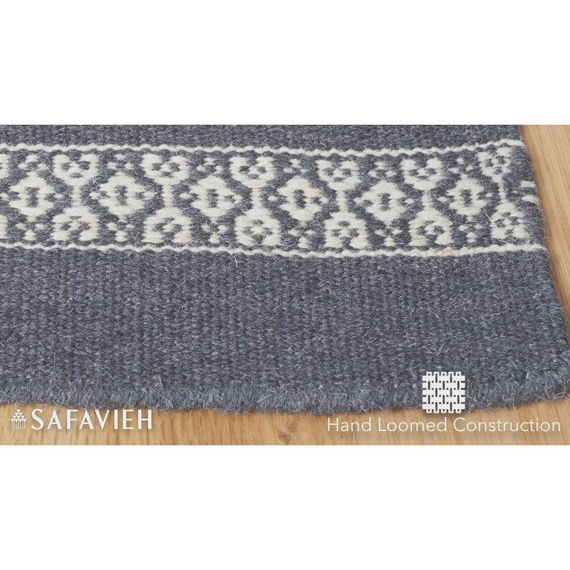 Dhurries DHU601 Hand Woven Area Rug - Light Brown - 6'x6' - Safavieh.
