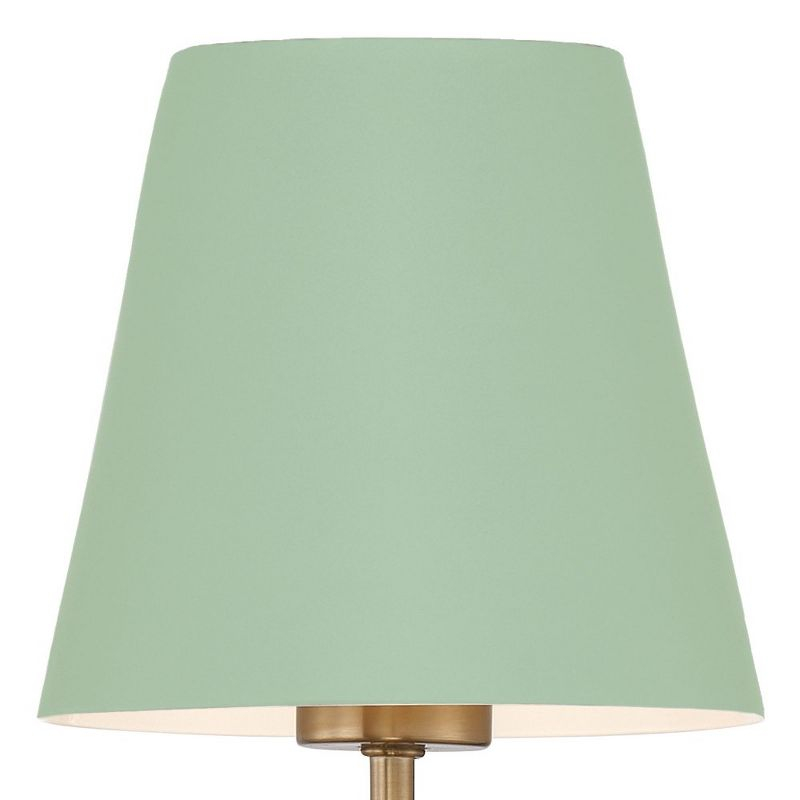Crystorama Lighting Xavier 2 - Light Chandelier in  Vibrant Gold/Green