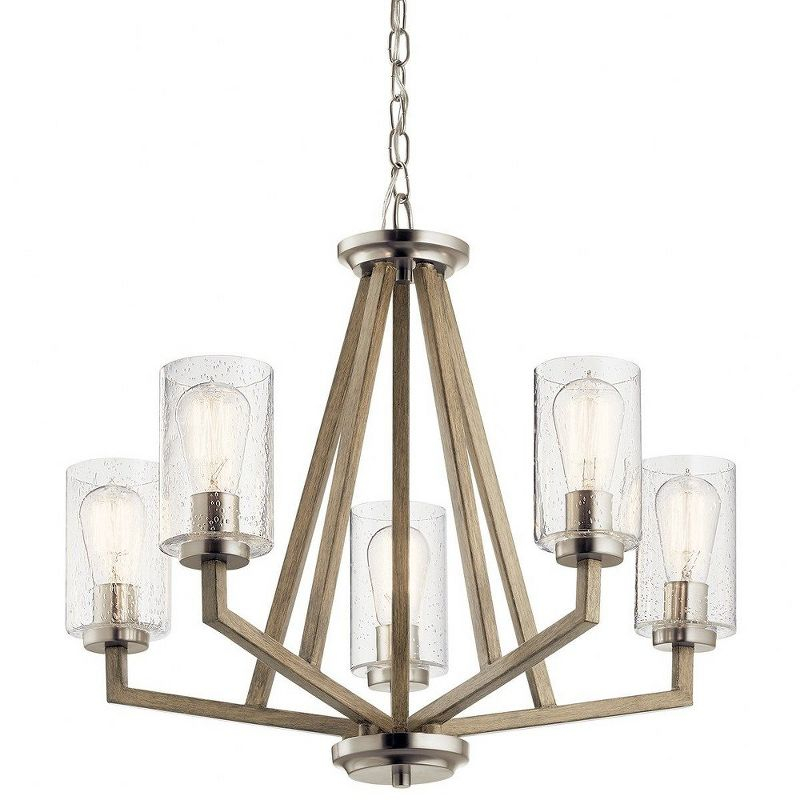 Kichler Lighting Deryn 5 - Light Chandelier in  Distressed Antique Gray