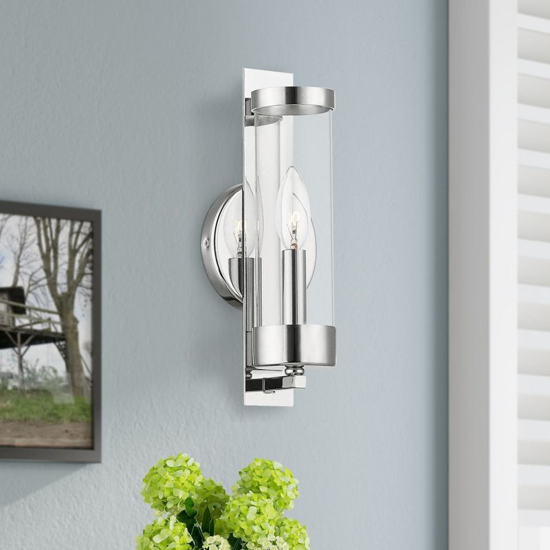Livex Lighting Castleton 1 - Light Sconce in  Polished Chrome