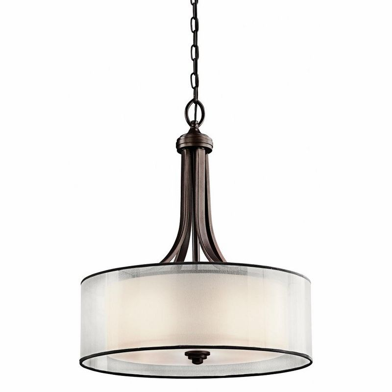 Kichler Lighting Lacey 4 - Light Pendant in  Mission Bronze