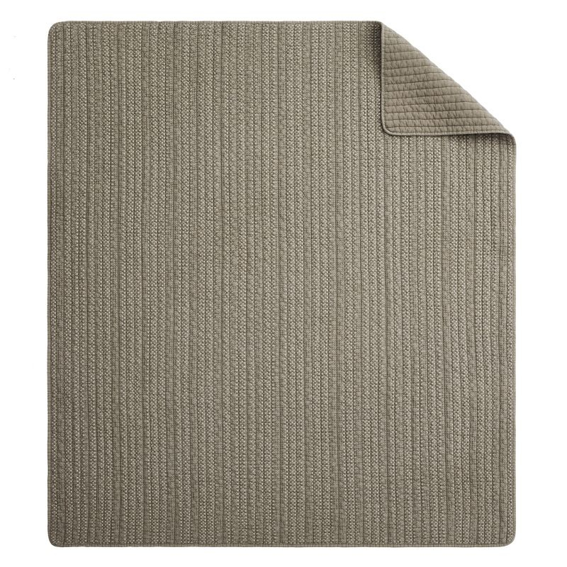 Loden Taupe Quilted Throw - Levtex Home