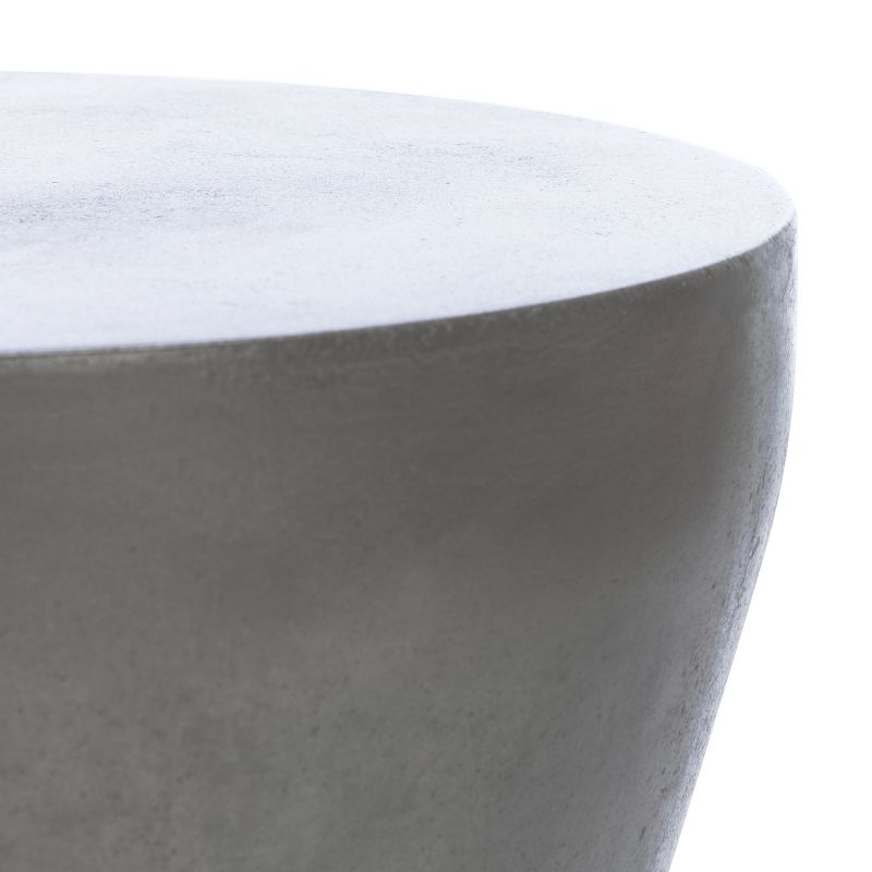 Torre Accent Stool - Indoor/Outdoor - VNN1001 - Gray - Safavieh