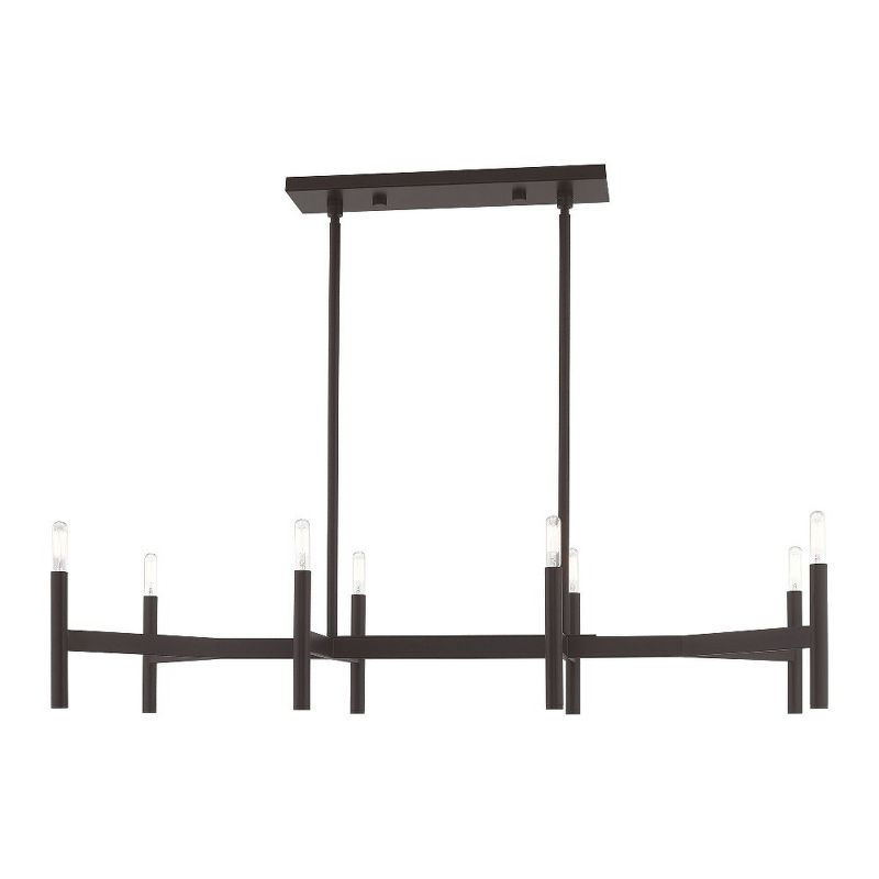 Livex Lighting Copenhagen 8 - Light Chandelier in  Bronze