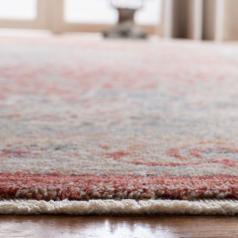 Kenitra KRA672 Power Loomed Area Rug - Red/Blue - 8'x10' - Safavieh.