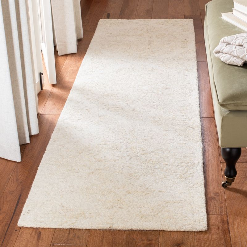 Abstract ABT346 Hand Tufted Runner Rug - Ivory/Beige - 2'3"x6' - Safavieh.