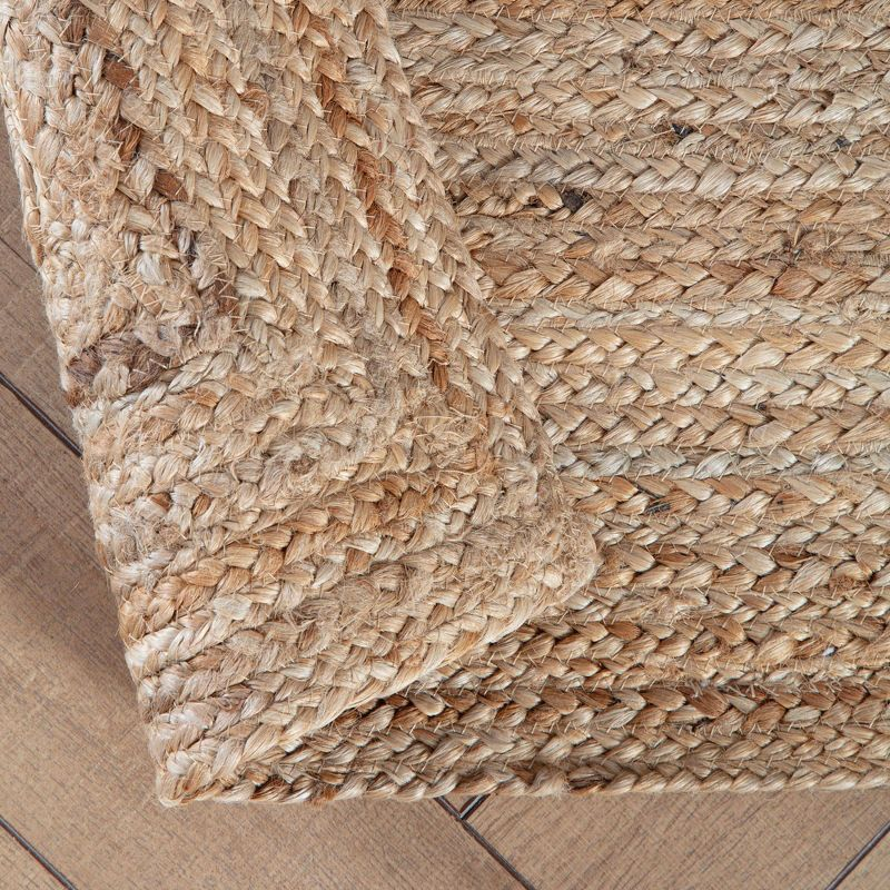 Anji Mountain 3'x5' Kerala Jute Area Rug Natural