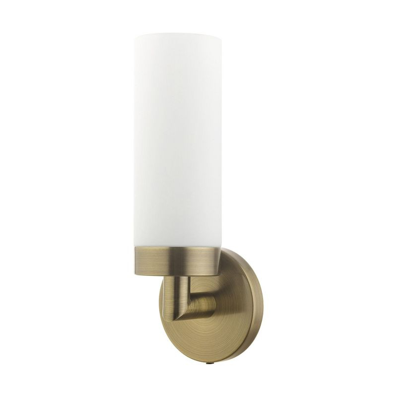 Livex Lighting Aero 1 - Light Sconce in  Antique Brass