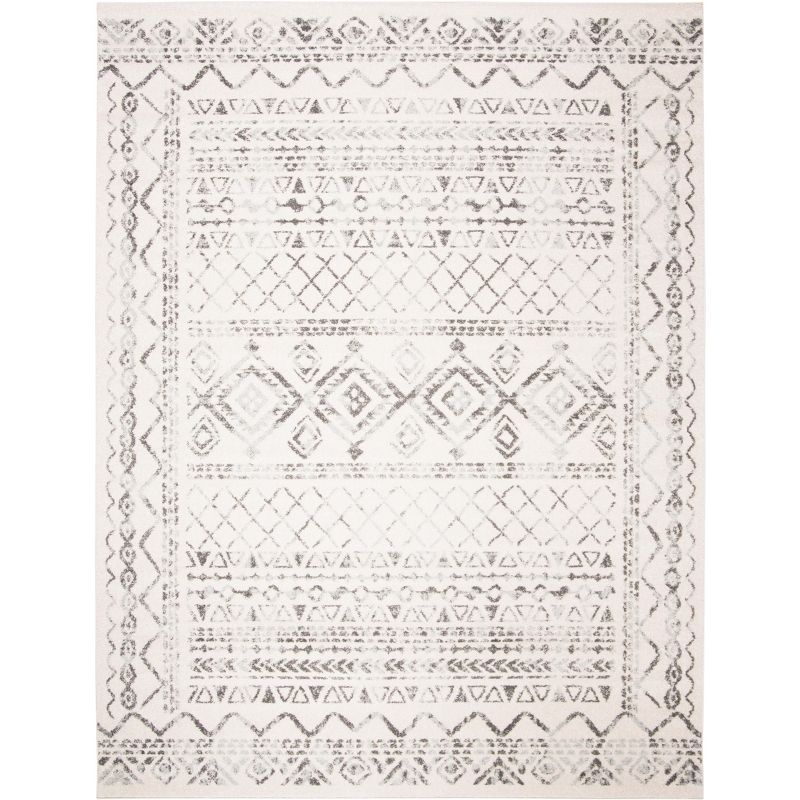 Tulum TUL268 Power Loomed Area Rug - Ivory/Grey - 8'x10' - Safavieh.