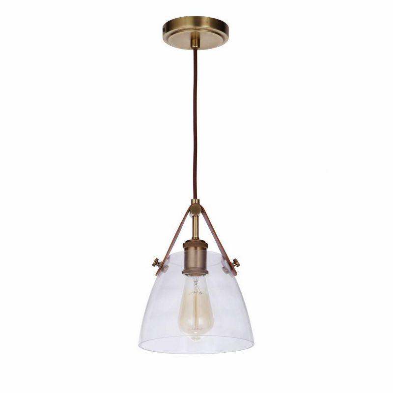 Craftmade Lighting Hagen 1 - Light Pendant in  Vintage Brass