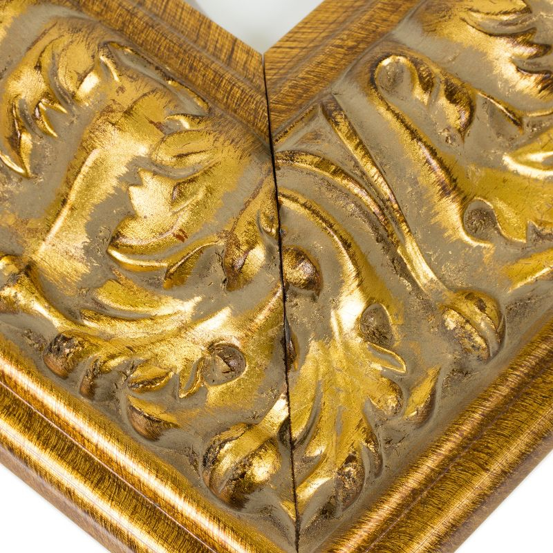 Barroco 24x36 inch Antique Gold Single Image Picture Frame