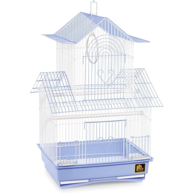 Prevue Pet Products SP1720-1 Shanghai Parakeet Cage, Yellow and White