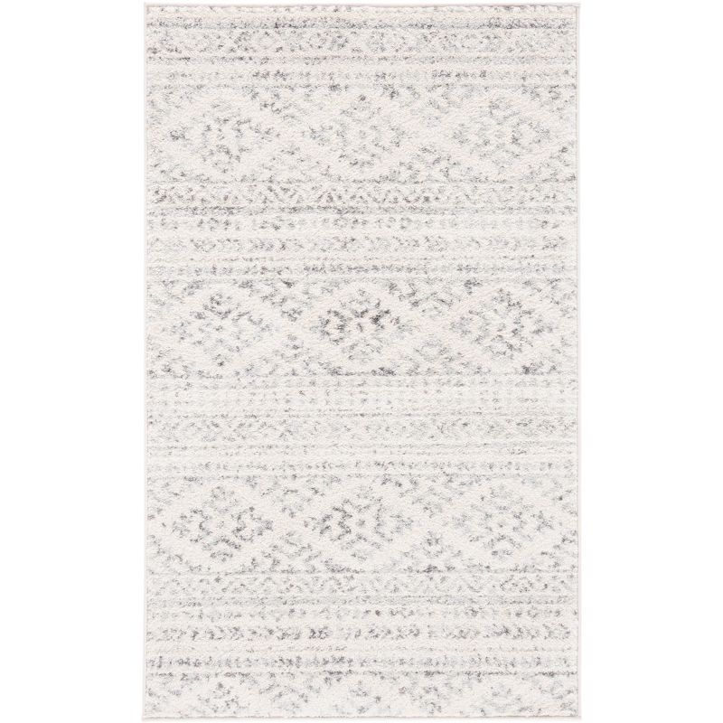 Tulum TUL272 Power Loomed Accent Rug - Ivory/Grey - 3'x5' - Safavieh.