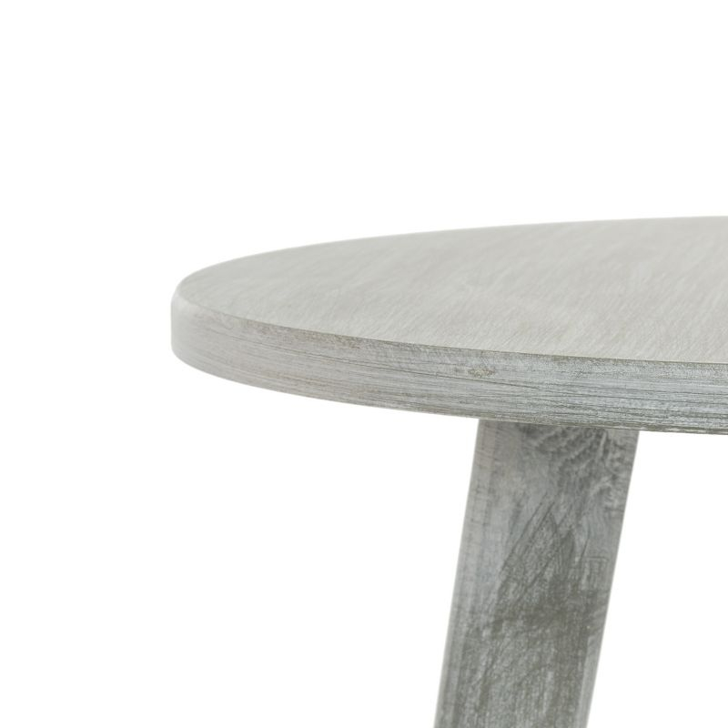 Orion Round Accent Table - ACC5700C - Slate/Grey - Safavieh