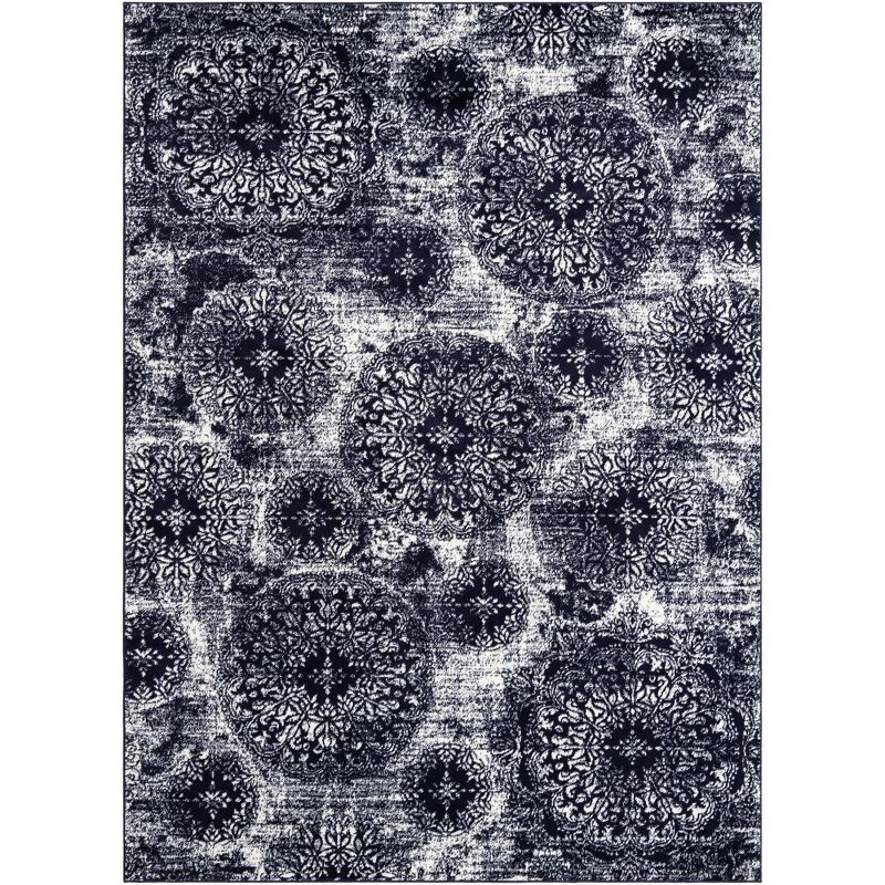 Unique Loom 8' 0 x 11' 0 Sofia Grand Navy Blue Area Rug
