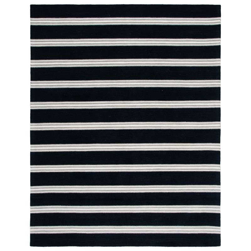 Metro MET601 Hand Tufted Indoor Area Rug - Black/Ivory - 6'x9' - Safavieh
