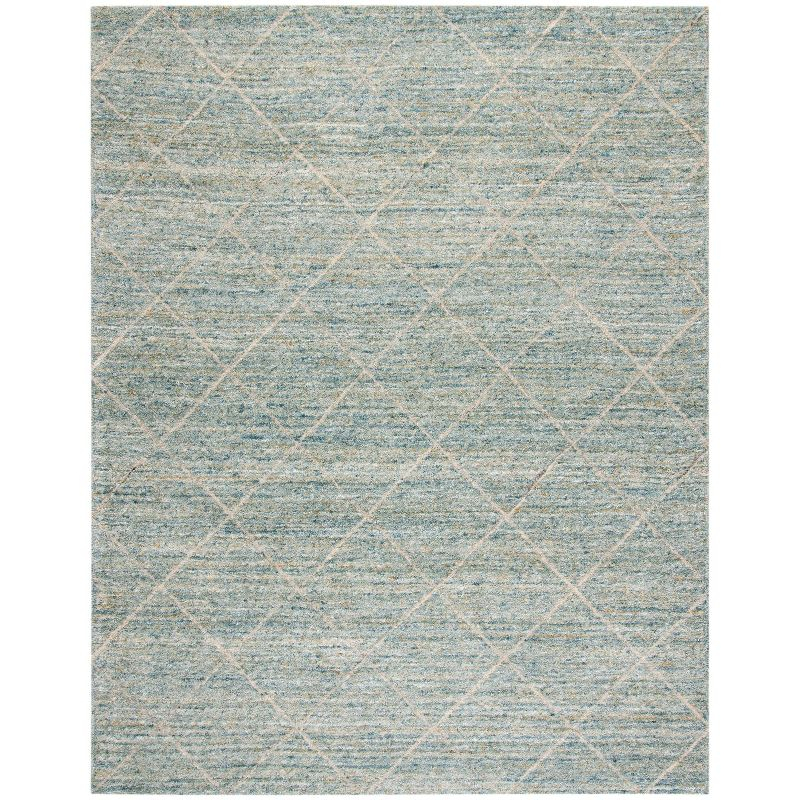 Himalaya HIM423 Handmade Area Rug - 8'x10' - Blue - Safavieh