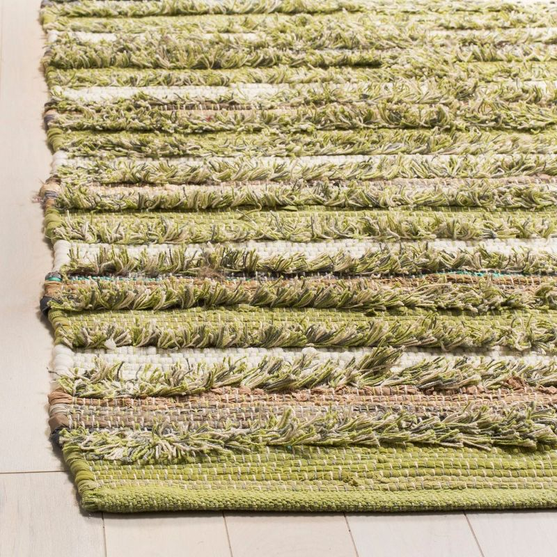 Bester Hand Woven Cotton Striped Rug