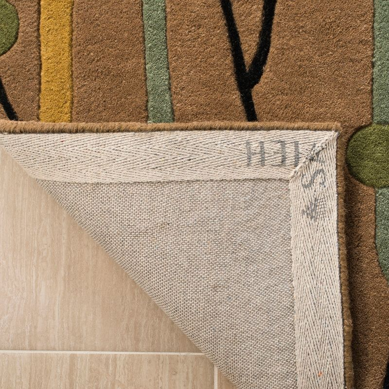 Soho SOH746 Hand Tufted Area Rug - Brown/Multi - 7'6"x9'6" - Safavieh.