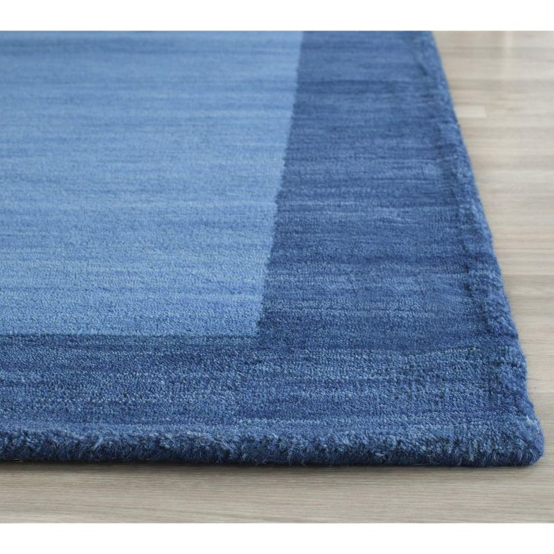 Himalaya HIM580 Hand Loomed Area Rug - Light Blue/Dark Blue - 8'9"x12' - Safavieh.