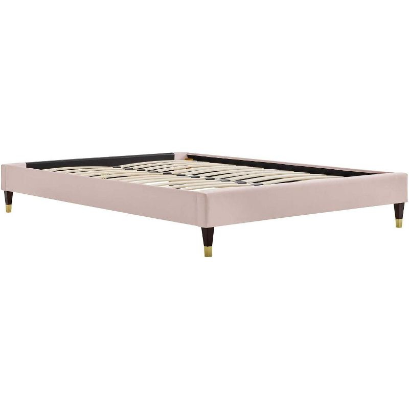 Modway Harlow King Performance Velvet Platform Bed Frame