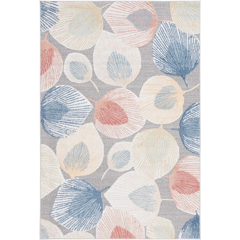 Sarasota SAR110 Power Loomed Area Rug - Beige/Grey - 8'x10' - Safavieh.